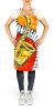 Something Blues Saxaphone and Piano Apron Cooking Kitchen Server Baking Crafts Gardening for Adult Women Men, Unisex, Large, Multicolor