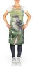 Arkansas Northern Mockingbird Apron Cooking Kitchen Server Baking Crafts Gardening for Adult Women Men, Unisex, Large, Multicolor