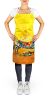 Crab Called the Bigger Jigger Apron Cooking Kitchen Server Baking Crafts Gardening for Adult Women Men, Unisex, Large, Multicolor