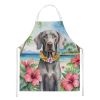 Weimaraner Luau Apron Cooking Kitchen Server Baking Crafts Gardening for Adult Women Men, Unisex, Large, Multicolor