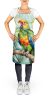 Amazon Parrot Apron Cooking Kitchen Server Baking Crafts Gardening for Adult Women Men, Unisex, Large, Multicolor
