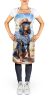 Gordon Setter Cowboy Welcome Apron Cooking Kitchen Server Baking Crafts Gardening for Adult Women Men, Unisex, Large, Multicolor