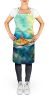Sting Ray Apron Cooking Kitchen Server Baking Crafts Gardening for Adult Women Men, Unisex, Large, Multicolor