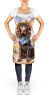 Boykin Spaniel Cowboy Welcome Apron Cooking Kitchen Server Baking Crafts Gardening for Adult Women Men, Unisex, Large, Multicolor