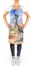 New Mexico Greater Roadrunner Apron Cooking Kitchen Server Baking Crafts Gardening for Adult Women Men, Unisex, Large, Multicolor