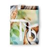 Oriental Bay Owl Apron Cooking Kitchen Server Baking Crafts Gardening for Adult Women Men, Unisex, Large, Multicolor