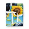 Pug in Sunflowers Apron Cooking Kitchen Server Baking Crafts Gardening for Adult Women Men, Unisex, Large, Multicolor